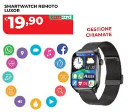 Coop Master Alleanza 3.0 Smartwatch remoto Luxor offerta