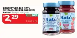 Coop Master Alleanza 3.0 Confettura bio Natù offerta