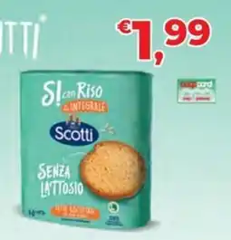 Coop Master Alleanza 3.0 Si con Riso integrale senza lattosio Scotti offerta