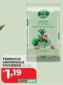Coop Master Alleanza 3.0 Terriccio universale viviverde offerta