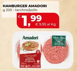Coop Master Alleanza 3.0 Hamburger Amadori offerta