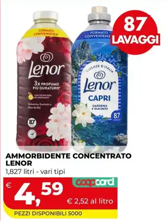 Ammorbidente concentrato Lenor