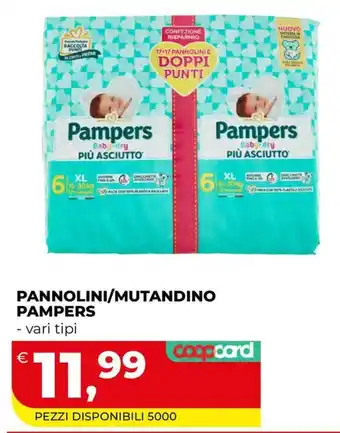 Pannolini/mutandino Pampers