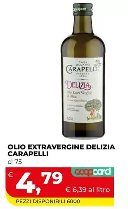 Coop Master Alleanza 3.0 Olio extravergine delizia carapelli offerta