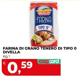 Coop Master Alleanza 3.0 Farina di grano tenero di tipo 0 Divella offerta