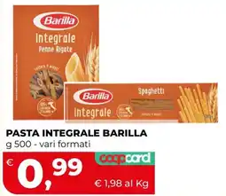 Coop Master Alleanza 3.0 Pasta integrale Barilla offerta