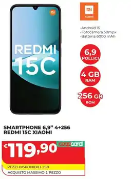 Coop Master Alleanza 3.0 Smartphone Redmi 15C Xiaomi offerta
