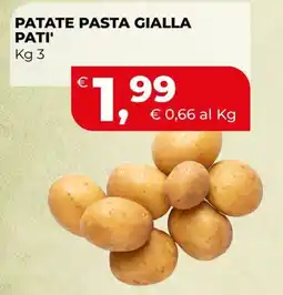 Coop Master Alleanza 3.0 Patate pasta gialla Pati' offerta