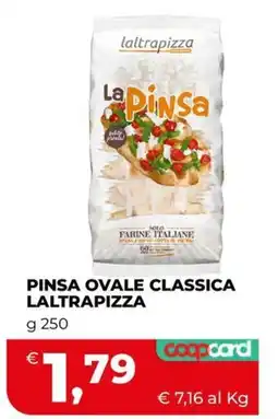 Coop Master Alleanza 3.0 Pinsa ovale classica laltrapizza offerta