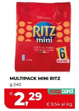 Coop Master Alleanza 3.0 Multipack mini Ritz offerta