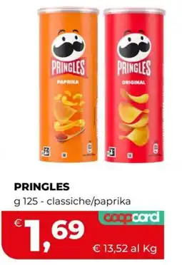 Coop Master Alleanza 3.0 Pringles classiche offerta