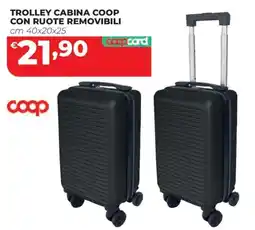 Coop Master Alleanza 3.0 Trolley cabina Coop offerta