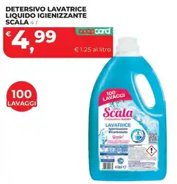 Coop Master Alleanza 3.0 Detersivo lavatrice liquido igienizzante Scala offerta