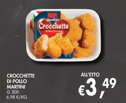 èccoMI Crocchette di pollo Martini offerta
