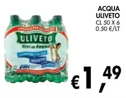 èccoMI Acqua Uliveto offerta