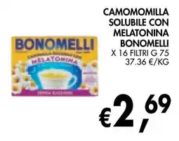 èccoMI Camomilla solubile con melatonina Bonomelli offerta