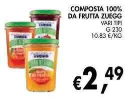 èccoMI Frutta Zuegg offerta
