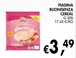 èccoMI Piadina Buonisenza Cereal offerta