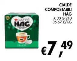 èccoMI Cialde compostabili Hag offerta