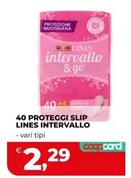 Coop Master Alleanza 3.0 Proteggi slip Lines intervallo & go offerta
