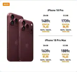 Unieuro iPhone 18 Pro offerta