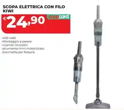 Coop Master Alleanza 3.0 Scopa elettrica con filo Kiwi offerta