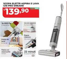 Coop Master Alleanza 3.0 Scopa elettr aspira e lava G10 Pro Dreame offerta