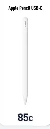 Unieuro Apple Pencil USB-C offerta
