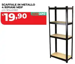 Coop Master Alleanza 3.0 Scaffale in metallo offerta