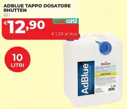 Coop Master Alleanza 3.0 AdBlue tappo dosatore Rhütten offerta