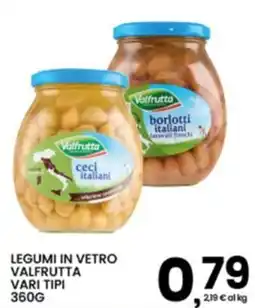 Interspar Legumi in vetro Valfrutta offerta