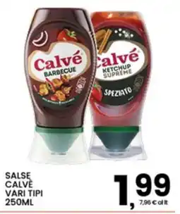 Interspar Salse Calvé vari tipi offerta