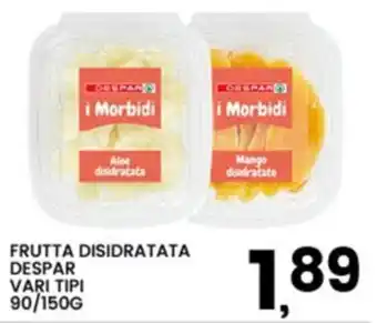 Interspar i Morbidi frutta disidratata offerta