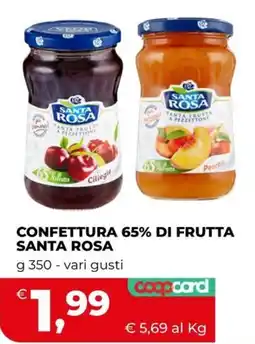 Coop Master Alleanza 3.0 Confettura Santa Rosa offerta
