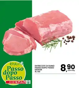 Interspar Entrecote di suino Passo dopo Passo Despar offerta