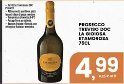 Interspar Prosecco La Gioiosa Etamorosa offerta