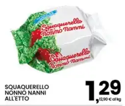 Interspar Squaquerello nonno nanni offerta