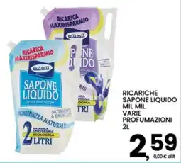 Interspar Sapone liquido milmil offerta