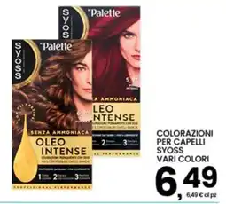 Interspar Colorazioni per capelli Syoss offerta