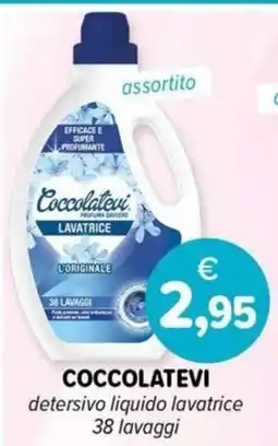 Il Tulipano Coccolatevi detersivo liquido lavatrice offerta