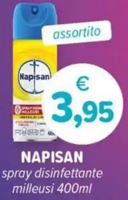 Il Tulipano Napisan spray disinfettante milleusi offerta