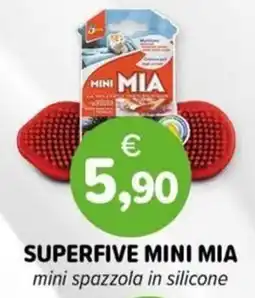 Il Tulipano Superfive mini mia mini spazzola in silicone offerta