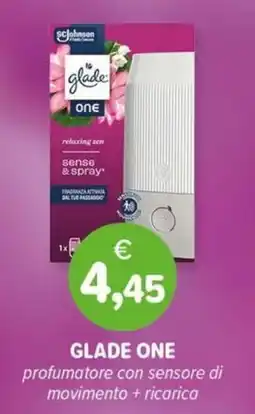 Il Tulipano Glade One profumatore con sensore di movimento offerta