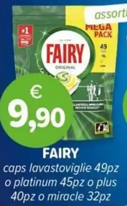 Il Tulipano Fairy caps lavastoviglie offerta