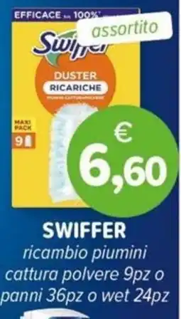 Il Tulipano Swiffer ricambio piumini offerta