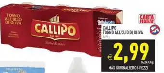 Callipo tonno all'olio di oliva