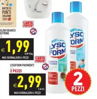 Lysoform pavimenti