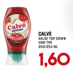 Gran Risparmio Calvé Salse Top Down offerta