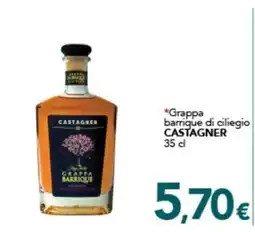 Altasfera Grappa barrique di ciliegio Castagner offerta