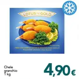 Altasfera Lotus Gold Chele granchio offerta